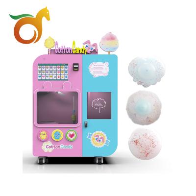 China Customization Accepted Double Nozzle Surface Work Powdered Seasoning Can Be Added Commercial Machine Cotton Candy Maker for sale