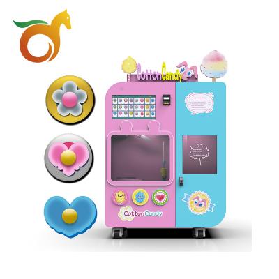 China Customization Accepted Interesting Multi-marketing Outdoor Work Cotton Candy Floss Vending Machine for sale