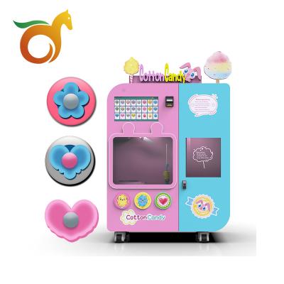 China Customization Accepted Many Flavors Clean Selling Automatic Cotton Making Candy Floss Machine Commercial for sale