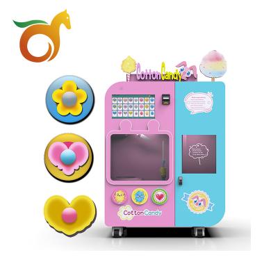 China Customization Accepted Longevity High Clean Surface Labor DIY Electric Commercial Silky Cotton Candy Making Machine for sale