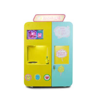 China Customization Accepted Professional Manufacturer Manufacturing Business Flower Cotton Candy Vending Machine for sale