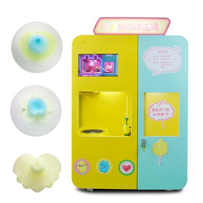 China Customization accepted low cost work outdoor factory direct cotton floss candy vending machine for vending party for sale