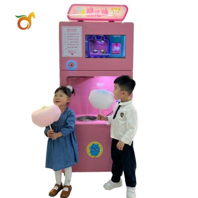 China Interesting Multi Language Cotton Candy Customization Accepted Selling Machine Automatic Commercial for sale