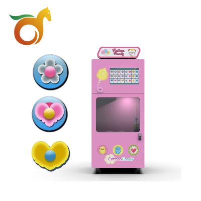 China Customization Accepted Multiple Payment Methods Interesting Small Size Snack Candy Cotton Retail Vending Machine for sale