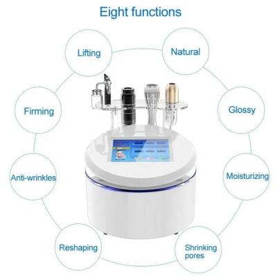 China Beauty SPA Beauty Salon Home New Arrival Vmax Oxygen Spray Jet Radar Line Carving Face Lifting  RF Anti-aging Facial Machine for sale