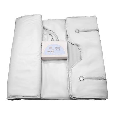 China Therapy Center Portable 2  Parts Far Infrared Sauna Blanket Bdoy Slimming for SPA Detox Weight Loss for sale