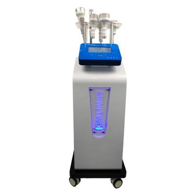 China Weight Loss 6D 80K Cavitation 6 in 1 Vacuum RF Slimming Pain Release Machine for sale