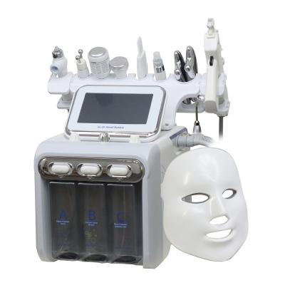 China 10 in 1 Aqua Hydra Peeling Dermabrasion H2o2 Small Bubble Facial Care Hydro Facial Cleaning Machine NB-01-8 for sale