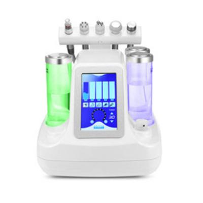 China 7 In 1 Small Bubble Vertical Hydra Dermabrasion Oxygen Facial Rejuvenation Machines 6 Heads Ultra Micro Bubble Cleaner Sink Peel NB-03-2 for sale