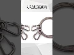 Fibre Core Hand Spliced Wire Rope Sling Assembly Galvanized Steel Material