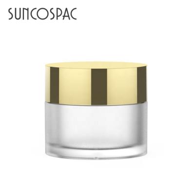 China Cosmetic Plastic Acrylic Cream Jar Cosmetic Packaging Container Bottle Cosmetics Cream Jar for sale