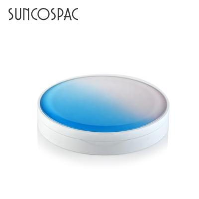 China Personal Care Cosmetic Packaging Square Compact Powder Plastic Empty Air Cushion Case for sale