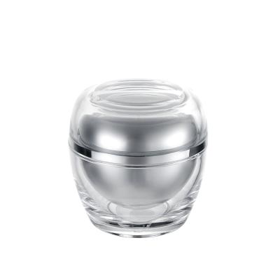 China Skin Care Creams Cosmetics Container Containers Makeup Jars Custom Plastic Cream Cosmetic for sale