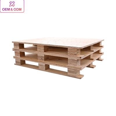 China China Factory Eco - Friendly Pallet Custom Size Euro Compressed Plywood Wooden Pallets for sale