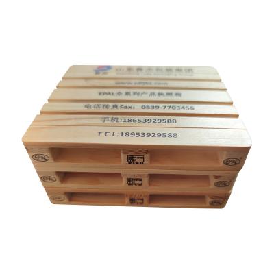 China Viable Price Viable Home Decoration Mini Pallet For Restaurants Small Wooden Pallet Tea Coffee Coasters for sale