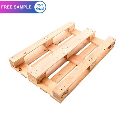 China Eco-friendly High Quality Cheap Wooden Euro Pallets Euro Standard Pallet Stamped Epal Wooden Pallet for sale