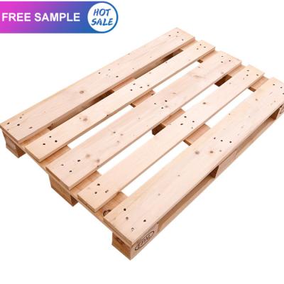 China Eco-friendly Recyclable Heat Treatment Fumigation Factory Supply Pallet Euro EPAL Wood Pallets for sale