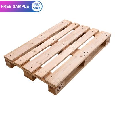 China Best Selling Wooden Bottom Paleta De Woodo Stacking Pallet Deck Epal Cross Pallet Eco-friendly for sale