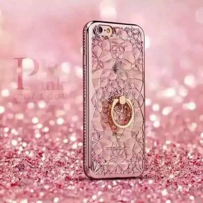 China Sun Flower Diamond Flower tpu+metal shockproof phone case for iPhone 12 phone case with diamond ring for sale