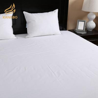 China Single Wholesale White Soft Cotton Bed Sheets Flat Sheet for sale