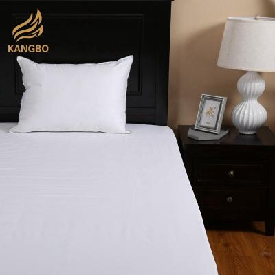 China Single Plain White Organic Cotton Bedding Flat Sheet for sale