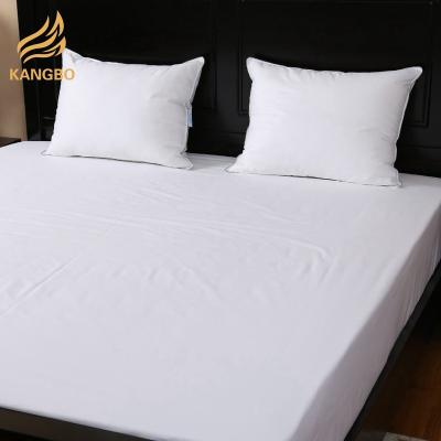 China Single Custom Hypoallergenic Cotton Fabric 300TC Soft Bed Sheets For Home Hotel for sale