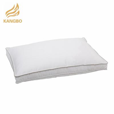 China Customized Anti-bacteria Cotton Hotel Neck Pillow Inner Soft White Bed Pillow for sale