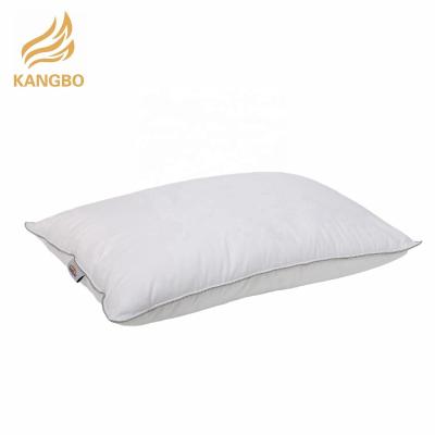 China Anti-bacteria Soft Filling 100% Cotton Shell Polyester Bedding White Pillow for sale