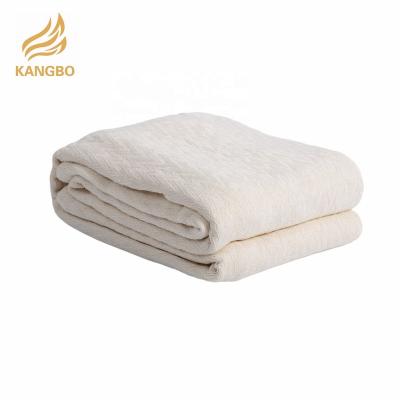 China Luxury Solid Color Eco-Friendly Knitted Bedspread With Morden Tassels 100% Home Cotton All-Season Hotel Sunflower 100 Pcs Luxury for sale