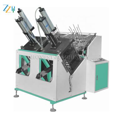 China Hotels Hand Press Mini Paper Plate Maker Paper Cup And Plate Making Machine for sale