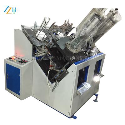 China Hotels Biodegradable Cake Plate Machine Automatic Paper Plate Making Machine for sale