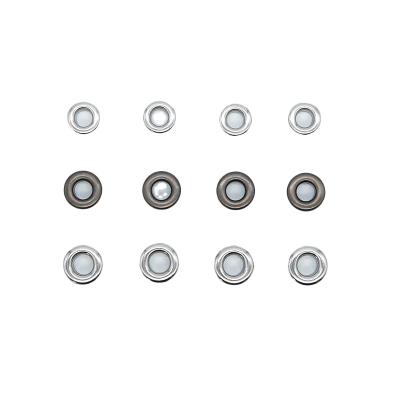 China Bag Accessory Nickel Free Wholesale Designer Accessories Hardware Shoe Aluminum Metal Eyelets for sale