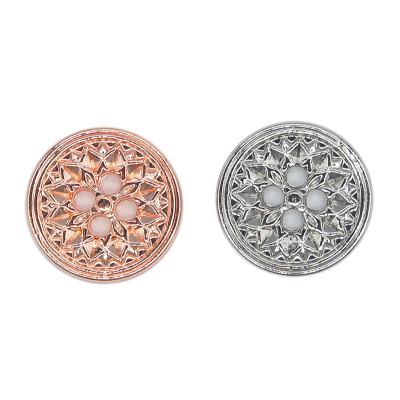 China Durable Sewing Buttons For Clothes Like 4 Holes Metal Snap Button 7 Days Zinc Alloy Around Durable Plating Customized From OEKO-TEX for sale