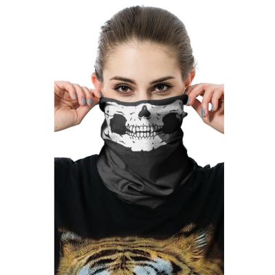 China Multifunctional promotional cheap custom skull headband tube face fashion prices magic scarf bandana for sale