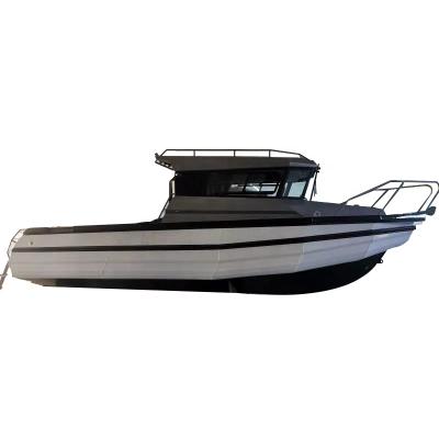 China Hot Sale 25ft Aluminum Alloy Fishing Boats Recreational Sports Fishing Cabin Boat 7.5m In Vancouver for sale