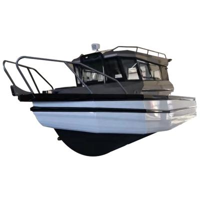 China Recreational Sports Fishing 25ft Australia Sport Fishing Boat Aluminum Dish Boat For Sale for sale