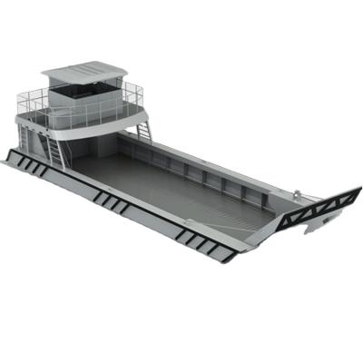 China Working / Fishing 15m Strong Aluminum Landing Craft Ferry Boat For Cargo Truck Excavator for sale