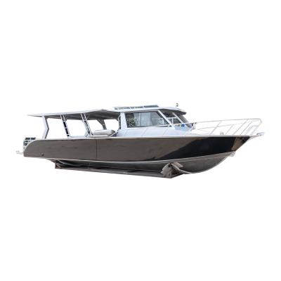 China Leisure Lifestyle Power Boat Speed ​​Motor Yacht Luxury 11m V Deep Aluminum Boat for sale