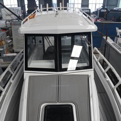 China Fishing 25ft Aluminum Center Cabin Boat With Ce for sale