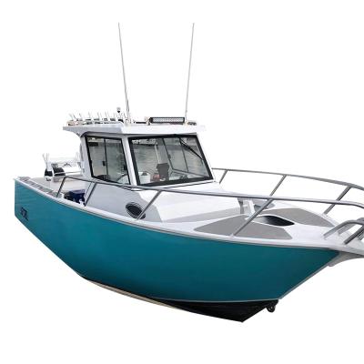 China 7.5 m Aluminum 26 Ft Aluminum Sport Fishing Boat Best Price Factory Yacht With CE for sale