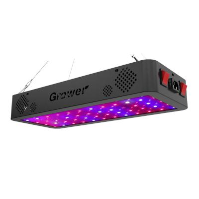 China Seed Starting Switch Temperature Adjustable Dual Display 600W LED Grow Light Full Spectrum For Indoor Garden for sale