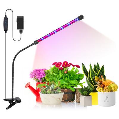 China Seed Starting IGS-31Indoor Garden Led Clip Grow Light Adjustable Clips In Auto Timer 10 Dimmable Brightness for sale