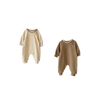 China Cute And Comfy Baby Clothes Toddler Long Sleeve 95% Cotton Long Sleeve Romper 3902 for sale