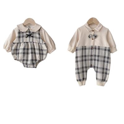 China Comfortable Baby Clothes Autumn Baby Cute Cartoon Soft Infant Rompers Baby Clothes Newborn Cotton Long Sleeve for sale