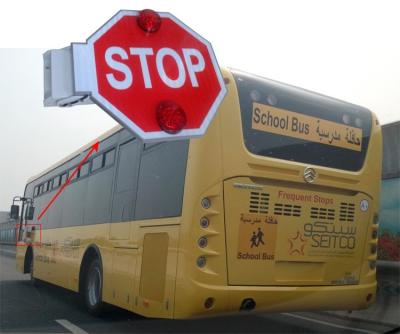 China Brazo electrónico de la parada de autobús escolar con la hoja reflexiva construida en zumbador en venta