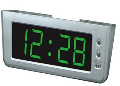 China Aluminum Alloy Frame Automotive Digital Clock For City Bus And Coach for sale