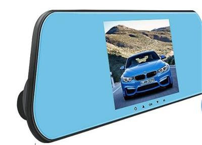 China 1080P Full Hd Car Rearview Mirror Camera DVR With Front And Rear View Camera for sale