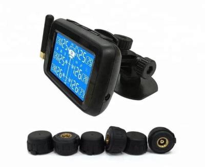 China Wireless Truck Tire Pressure Monitoring System , 6 Wheel External Internal Sensor TPMS for sale