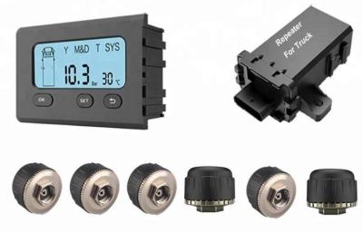 China Wireless Truck Tire Pressure Monitoring System External 6 Tires Truck TPMS for sale