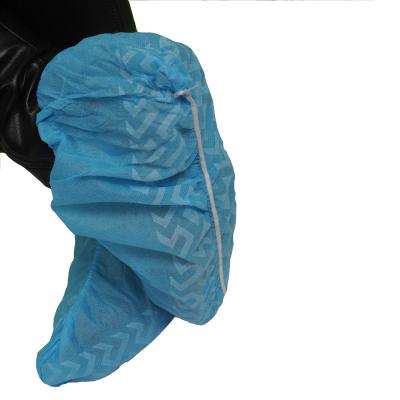 China Breathable Nonwoven Anti Skid Shoe Covers Disposable Medical Shoe Covera For Hospital for sale